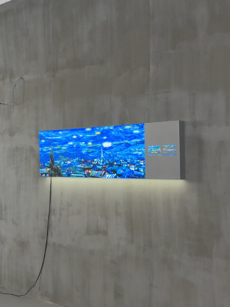 Pantalla LED de mostrador con logo · foto 3