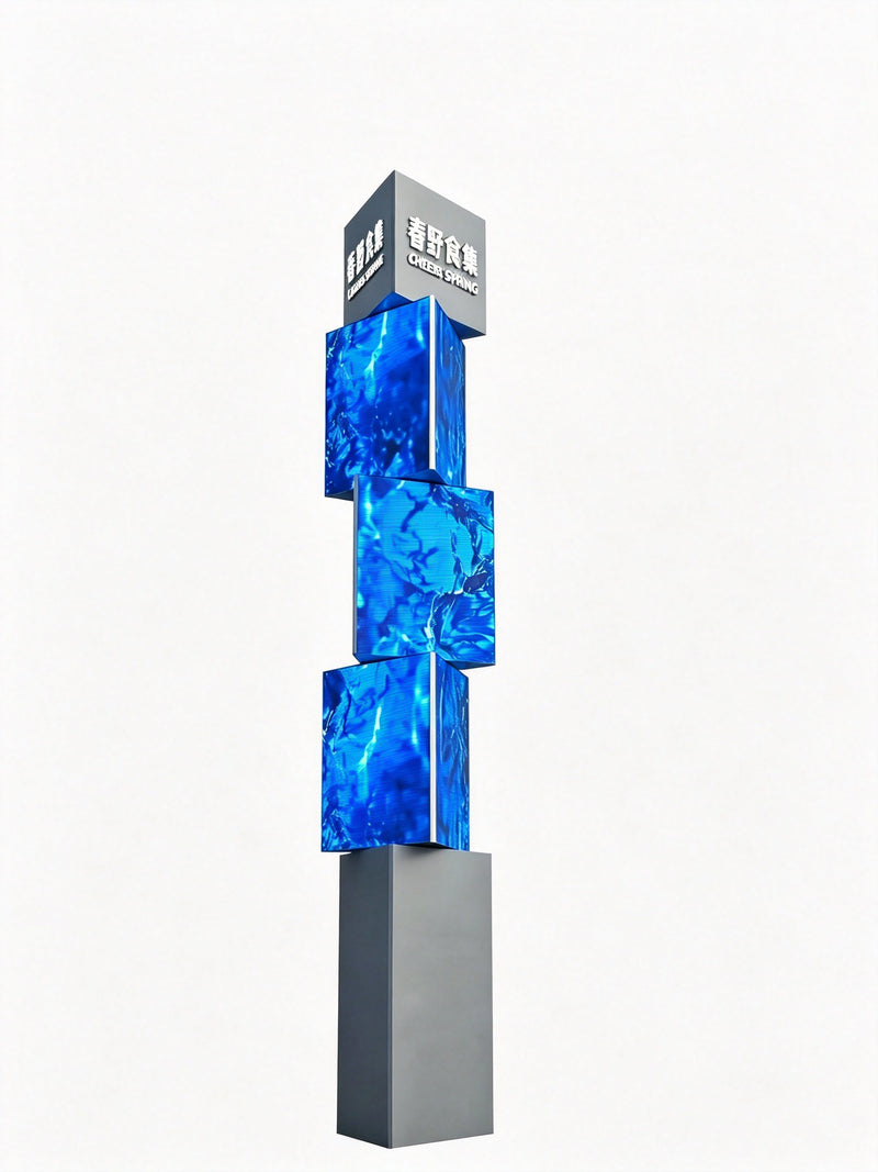 Pantalla LED giratoria