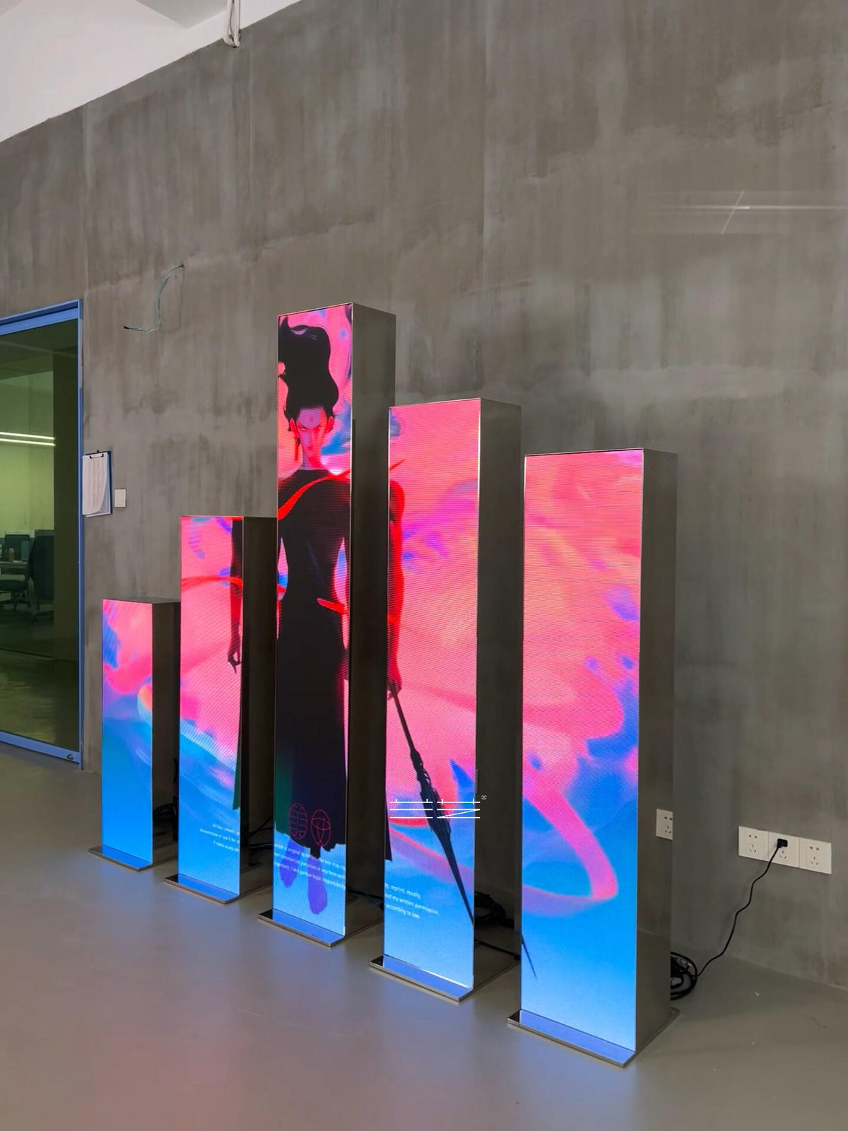 Columna LED matricial · foto 2