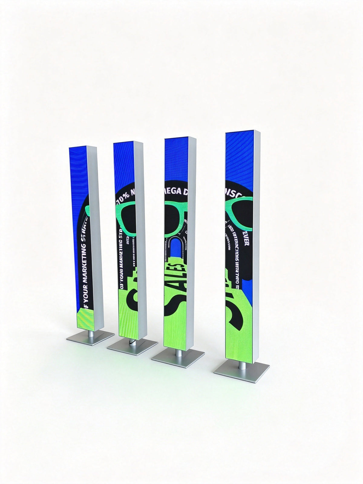 Pantalla LED de columna